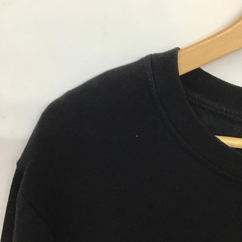 ラコステ LACOSTE トレーナー 長袖 長袖 4 無地 黒 / ブラック / メンズ USED 古着 中古 10139515