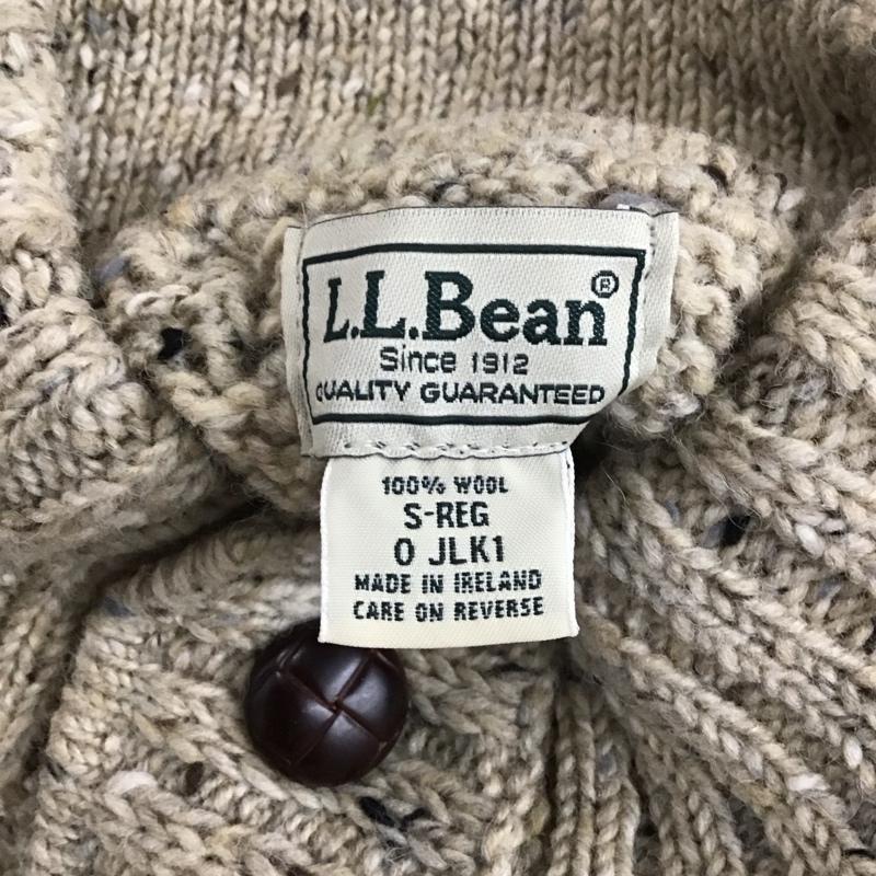 エルエルビーン L.L.Bean ニット、セーター 長袖 長袖ニット 長袖カットソー リブニット セーター S 茶 / ブラウン / メンズ USED 古着 中古 10112109