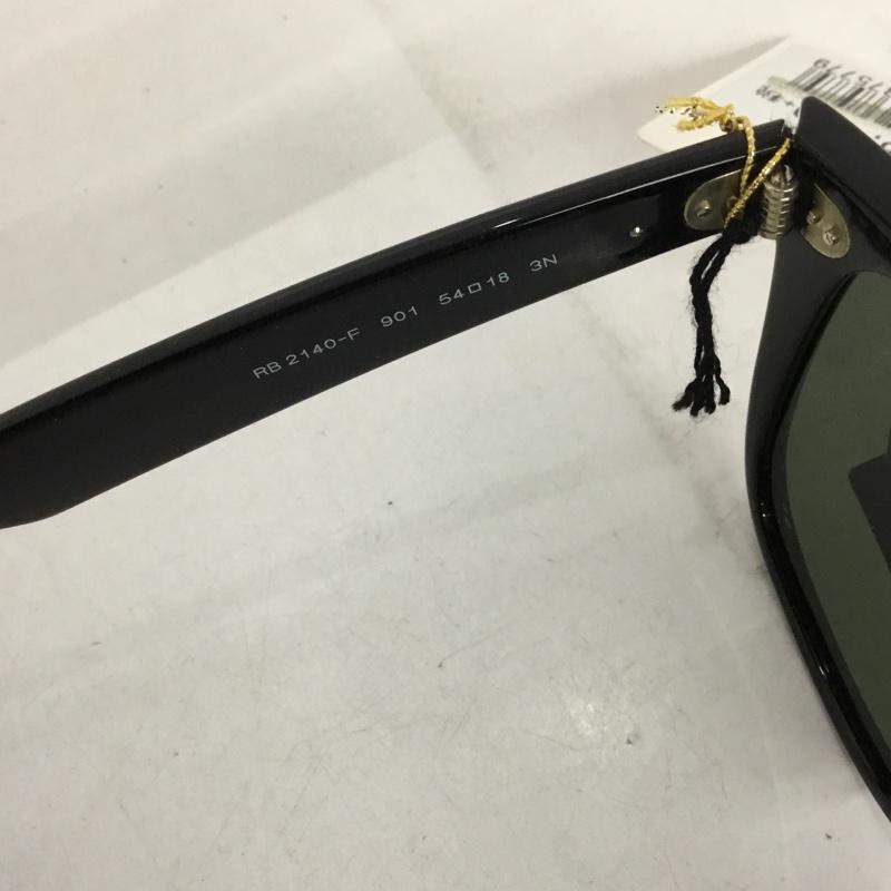 レイバン Ray-Ban めがね・サングラス サングラス RB2140-F WAYFARER カラーレンズ ロゴ、文字 黒 / ブラック / メンズ USED 古着 中古 10129403