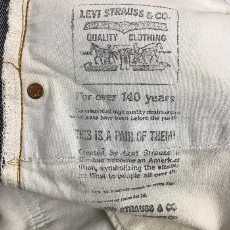 リーバイストラウスアンドコー Levi Strauss & co. パンツ デニム、ジーンズ 98年 日本製 702 デニムパンツ ストレートパンツ 34 無地 インディゴ / インディゴ /  メンズ USED 古着 中古 10124649