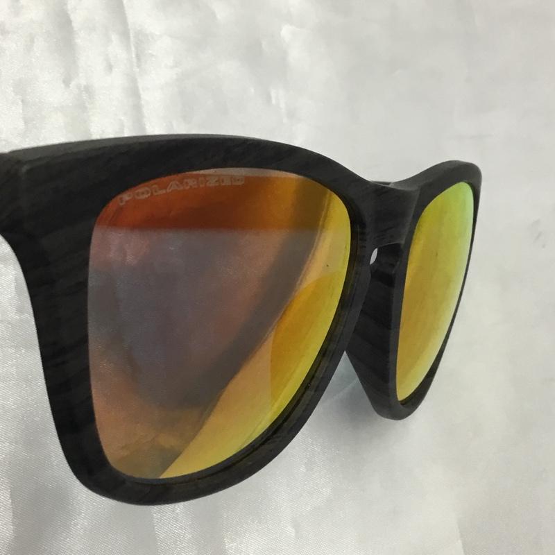 オークリー OAKLEY めがね・サングラス サングラス Frogskins ミラーレンズ ロゴ、文字 ダークグレー / ダークグレー / メンズ USED 古着 中古 10122353