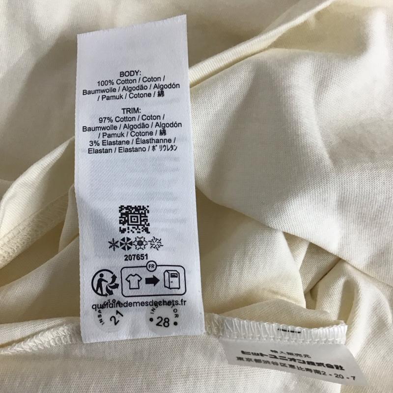 フレッドペリー FRED PERRY Tシャツ 半袖 M3519 Ringer クルーネック XL ワンポイント ベージュ / ベージュ / メンズ USED 古着 中古 10119684