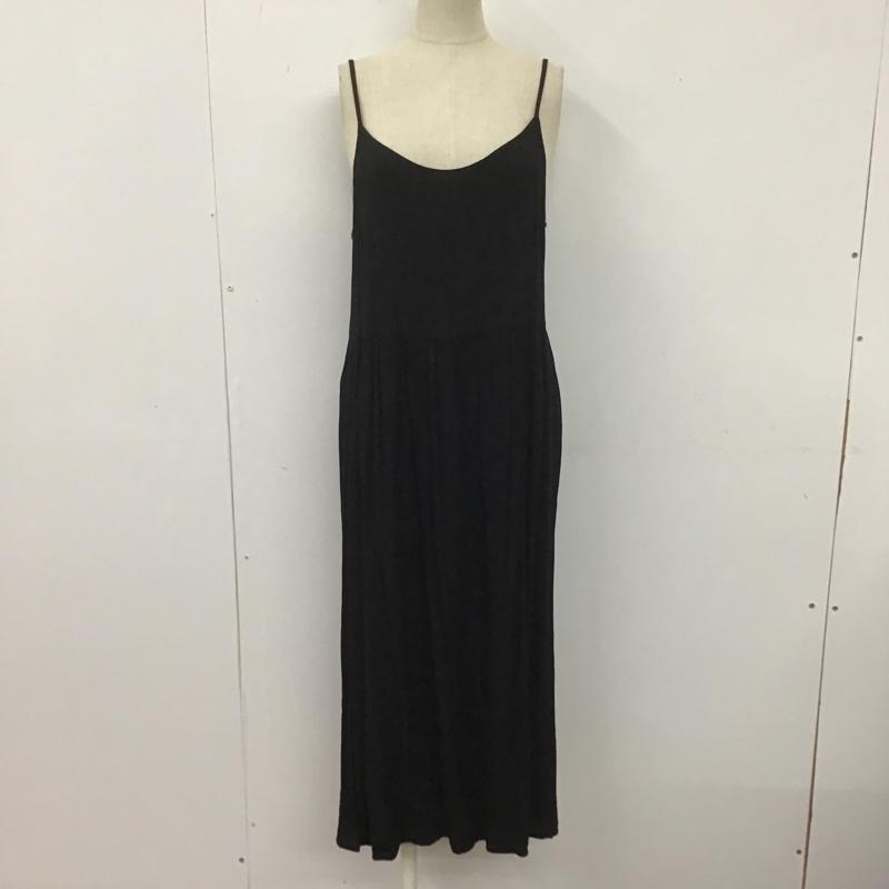 ザラウーマン ZARA WOMAN ワンピース ロングスカート 4886 047 800 キャミソールワンピ M 無地 黒 / ブラック / レディース USED 古着 中古 10107162