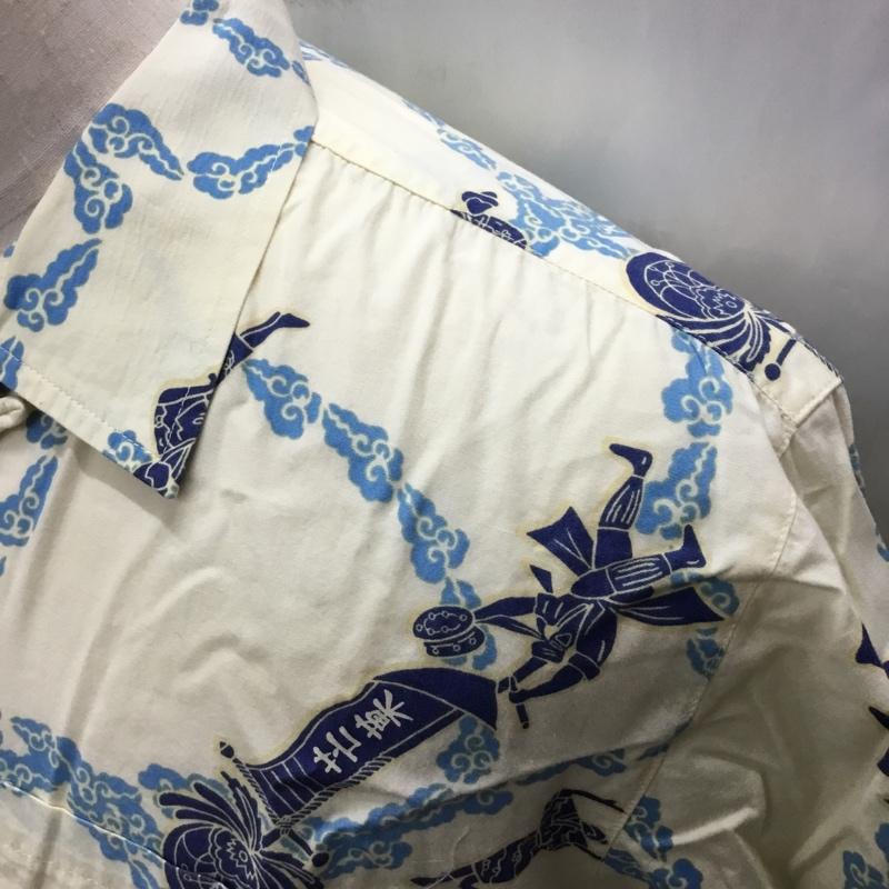 マンゴ MANGO シャツ、ブラウス 半袖 半袖シャツ カラーシャツ 半袖カットソー アロハシャツ M プリント マルチカラー / マルチカラー /  メンズ USED 古着 中古 10112292