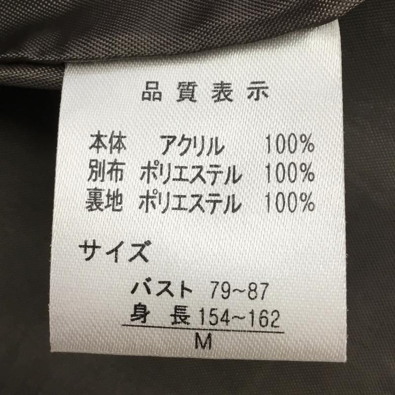 バーニーズ ニューヨーク BARNEYS NEWYORK ワンピース ひざ丈スカート M 無地 茶 / ブラウン / レディース USED 古着 中古 10138999