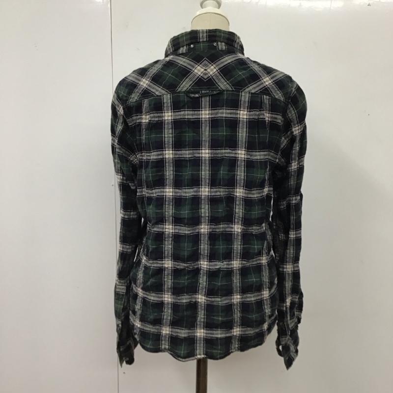 ジャーナルスタンダード JOURNAL STANDARD シャツ、ブラウス 長袖 長袖シャツ カラーシャツ ポケットシャツ 長袖カットソー チェックシャツ L チェック マルチカラー / マルチカラー / レディース USED 古着 中古 10117854