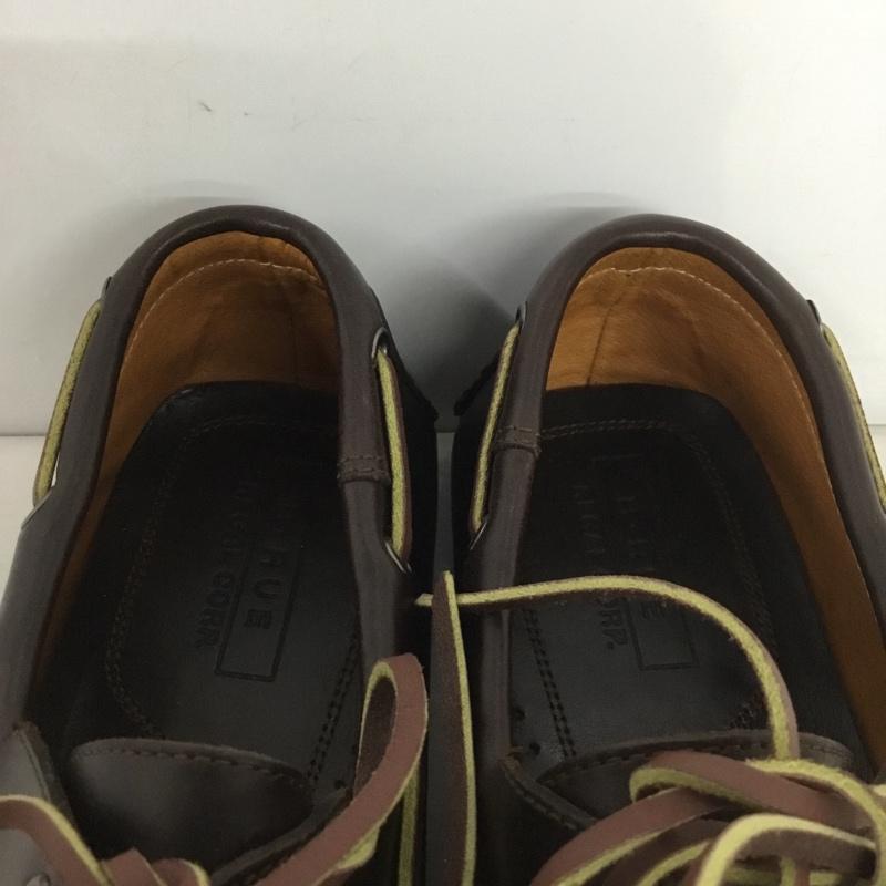 古着 USED カジュアルシューズ カジュアルシューズ B RUE REGAL CORP デッキシューズ LL LL 無地 ダークブラウン / ダークブラウン / メンズ USED 古着 中古 10141038