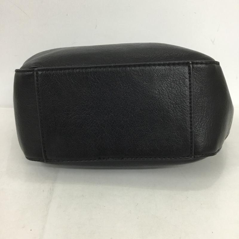 ザラ ZARA ショルダーバッグ ショルダーバッグ ハンドバッグ 6322 211 800 無地 黒 / ブラック / X 金 / ゴールド / レディース USED 古着 中古 10135005