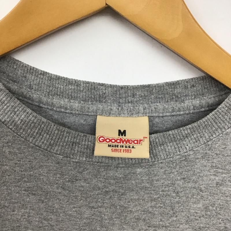 グッドウェア Goodwear Tシャツ 半袖 半袖カットソー 無地Tシャツ クルーネックカットソー M 無地 灰 / グレー / メンズ USED 古着 中古 10132339