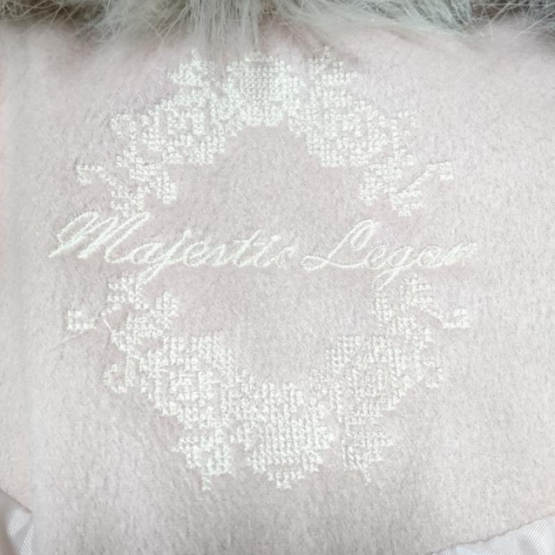 マジェスティックレゴン MAJESTIC LEGON コート コート一般 S 無地 桃 / ピンク / レディース USED 古着 中古 10012761