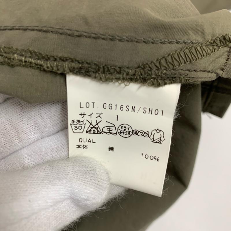 グラムバイグラム GLAMB by glamb シャツ、ブラウス 長袖 1 無地 緑 / グリーン / メンズ USED 古着 中古 10015154