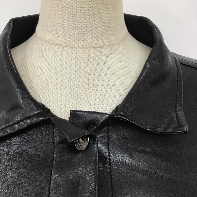 ザラ ZARA ジャケット、上着 ジャケット、ブレザー 2969 275 800 フェイクレザー M 無地 黒 / ブラック / レディース USED 古着 中古 10112630