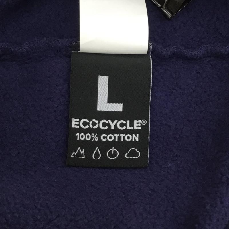 ユニオン UNION パーカー 長袖 UNION STATE HOODIE L ロゴ、文字 紺 / ネイビー / X 橙 / オレンジ /  メンズ USED 古着 中古 10124623