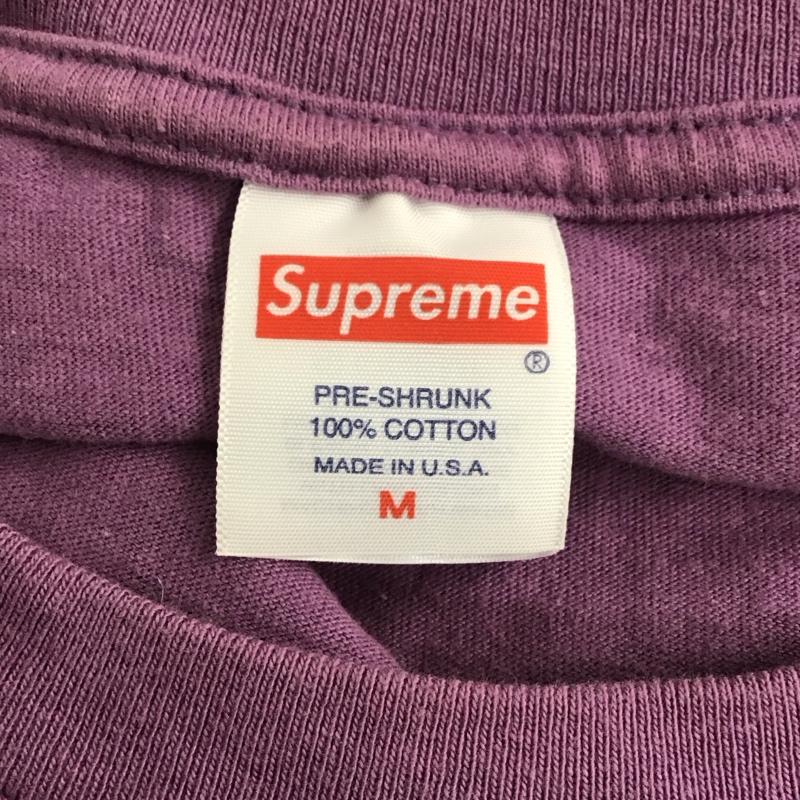 シュプリーム Supreme Tシャツ 半袖 23SS TonalBoxLogoTee 半袖カットソー プリントTシャツ M ロゴ、文字 紫 / パープル / メンズ USED 古着 中古 10120384