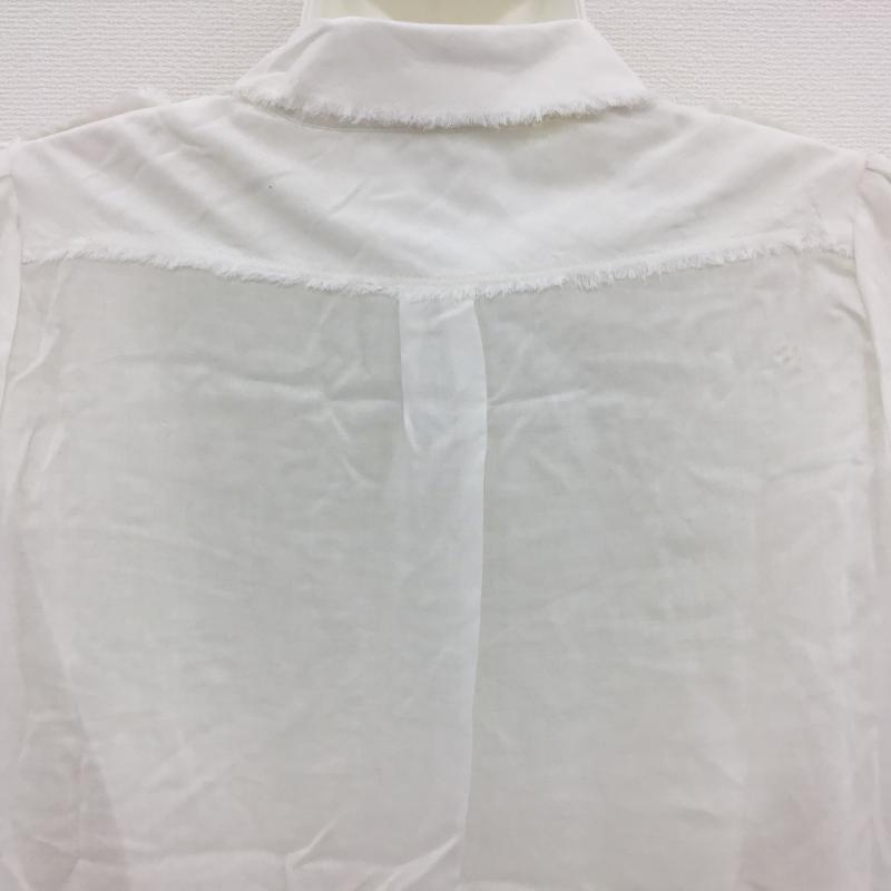 カリアング KariAng シャツ、ブラウス 長袖 S 無地 白 / ホワイト / レディース USED 古着 中古 10000018