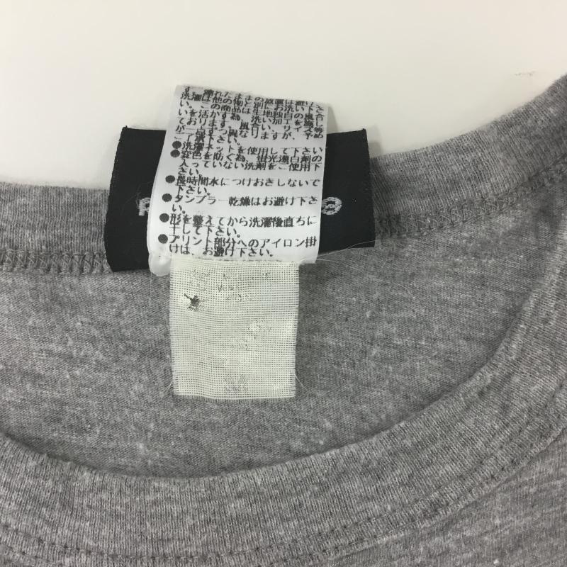 ジャンクフード JUNK FOOD Tシャツ 半袖 S プリント 灰 / グレー / X 桃 / ピンク / レディース USED 古着 中古 10000038