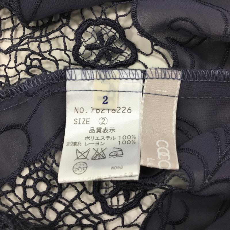 ココ ディール COCO DEAL カットソー 長袖 2 無地 紫 / パープル / レディース USED 古着 中古 10000052