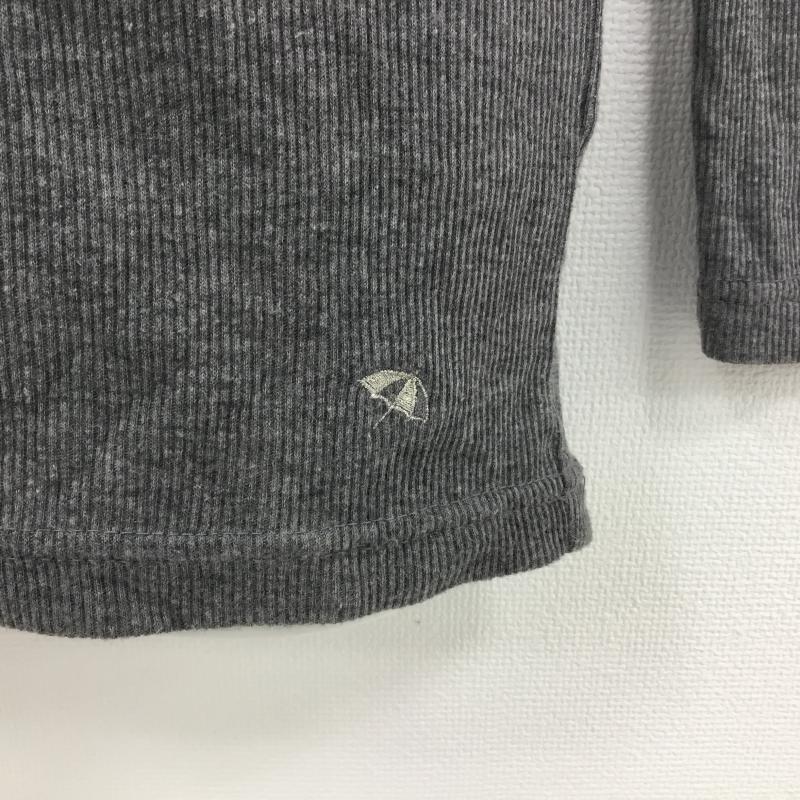 アーノルドパーマー Arnold Palmer Tシャツ 長袖 1 無地 灰 / グレー / レディース USED 古着 中古 10000062