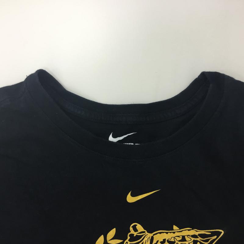 ナイキ NIKE Tシャツ 半袖 S プリント X ロゴ、文字 黒 / ブラック / メンズ USED 古着 中古 10000134