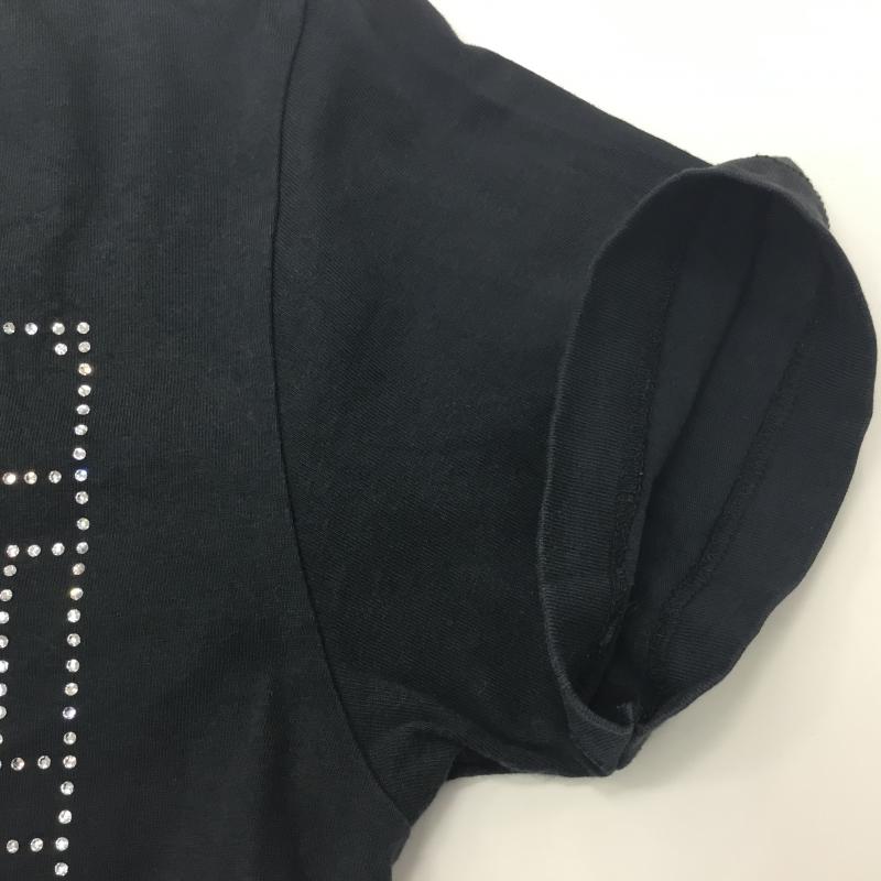 アディダス adidas Tシャツ 半袖 黒 / ブラック / レディース USED 古着 中古 10000135