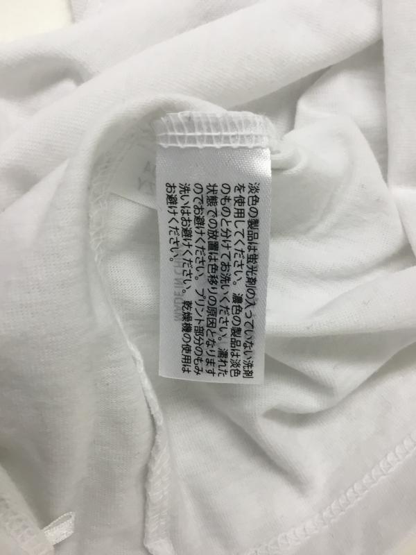 チャオパニック CIAOPANIC Tシャツ 半袖 プリント X ロゴ、文字 白 / ホワイト / レディース USED 古着 中古 10000158