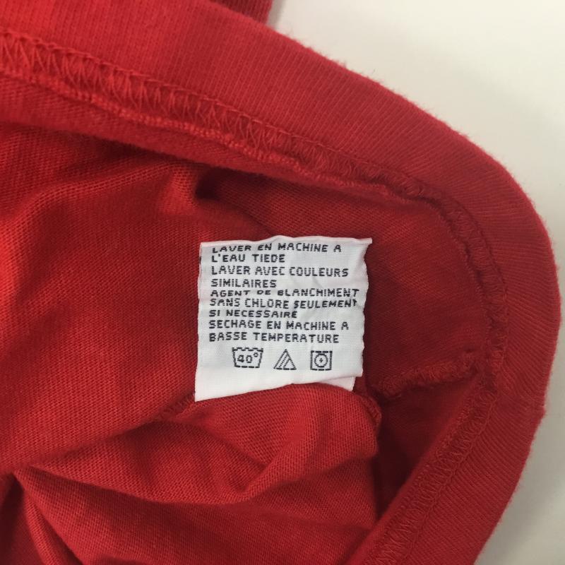 ノーティカ NAUTICA Tシャツ 半袖 S ロゴ、文字 赤 / レッド / X 白 / ホワイト / レディース USED 古着 中古 10000172