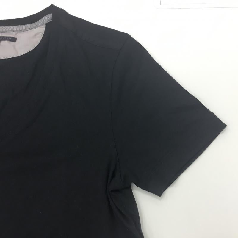 バナナリパブリック BANANA REPUBLIC Tシャツ 半袖 S 無地 黒 / ブラック / レディース USED 古着 中古 10000180