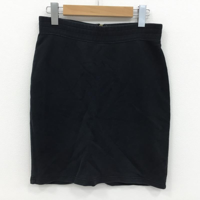 トミー TOMMY スカート ひざ丈スカート M ロゴ、文字 黒 / ブラック / レディース USED 古着 中古 10000231