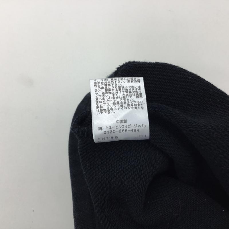 トミー TOMMY スカート ひざ丈スカート M ロゴ、文字 黒 / ブラック / レディース USED 古着 中古 10000231