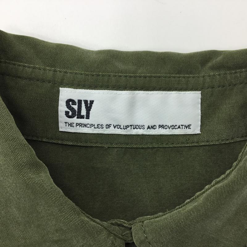 スライ SLY トップス トップス 2 無地 緑 / グリーン / レディース USED 古着 中古 10000263