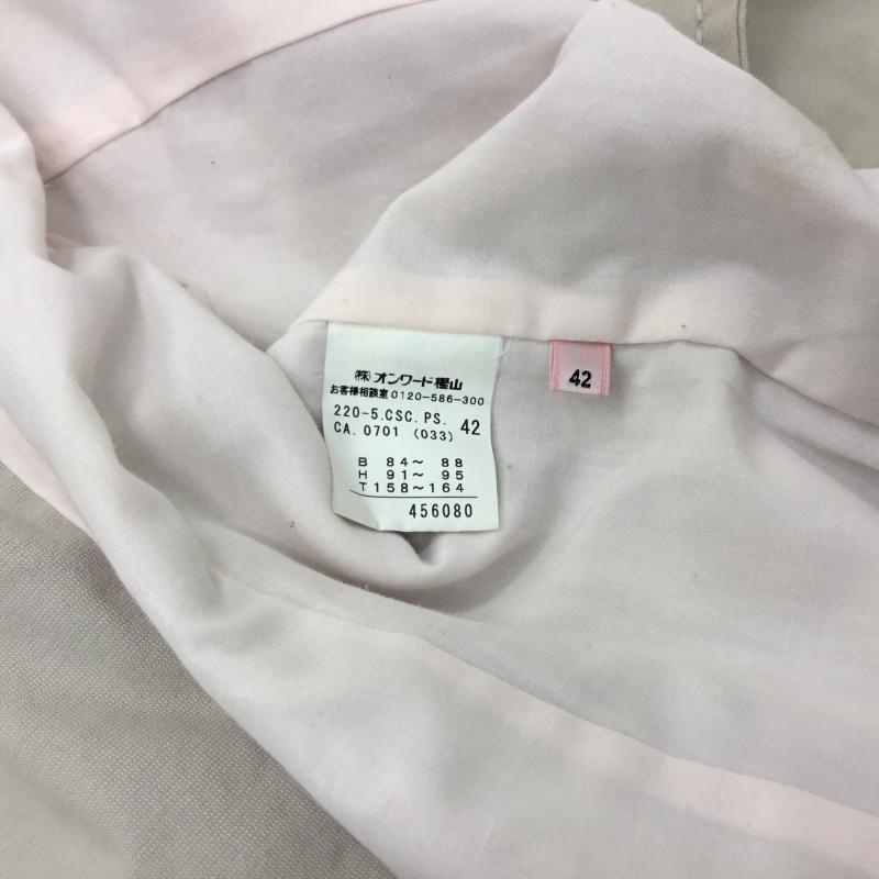 ポールスミス Paul Smith ジャケット、上着 ジャケット、ブレザー 42 無地 ベージュ / ベージュ / レディース USED 古着 中古 10000272