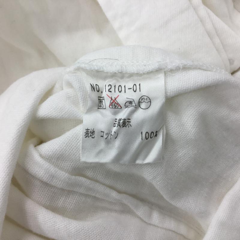 エクス AIX ワンピース ひざ丈スカート M 無地 白 / ホワイト / レディース USED 古着 中古 10000278