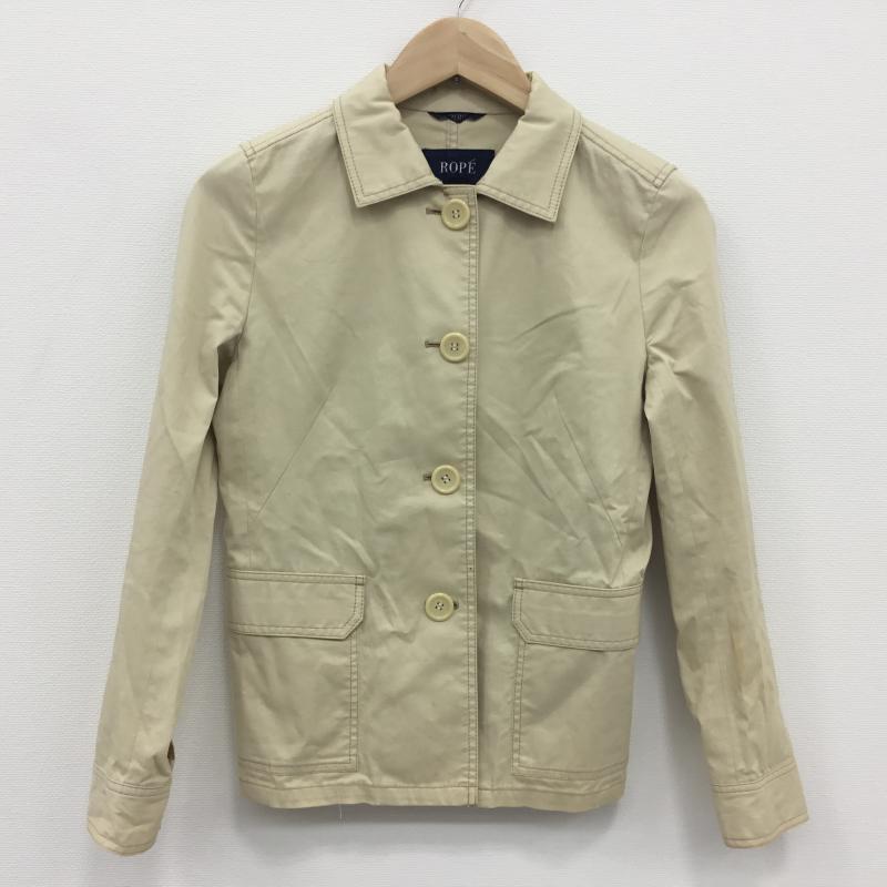 ロペ ROPE' ジャケット、上着 ジャケット、ブレザー 無地 ベージュ / ベージュ / レディース USED 古着 中古 10000392