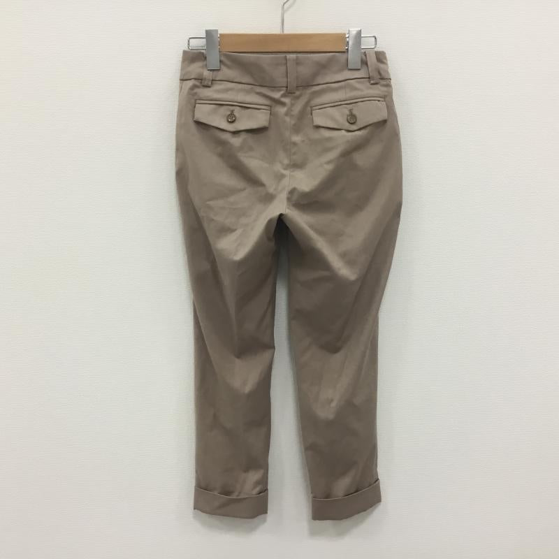 ナチュラルビューティーベーシック NATURAL BEAUTY BASIC パンツ サルエルパンツ XS 無地 ベージュ / ベージュ / レディース USED 古着 中古 10000432
