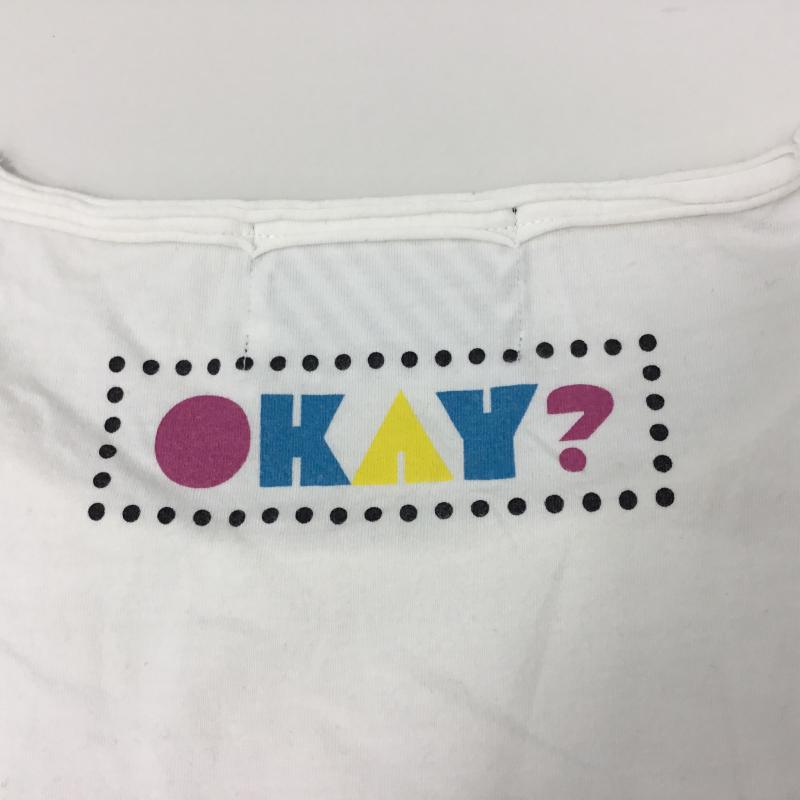 スライ SLY カットソー 長袖 1 プリント 白 / ホワイト / レディース USED 古着 中古 10000486