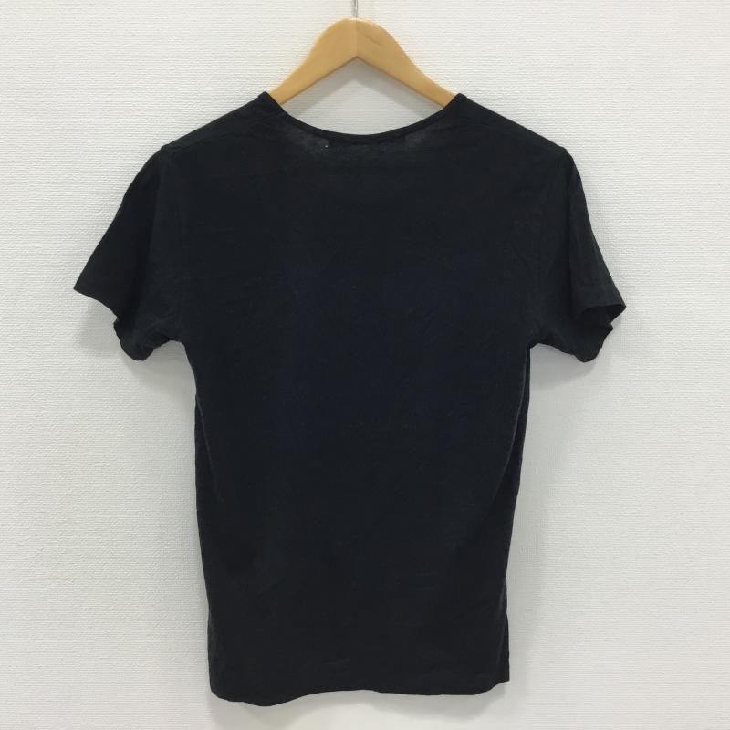 ステュディオス STUDIOUS Tシャツ 半袖 S プリント 黒 / ブラック / メンズ USED 古着 中古 10000501