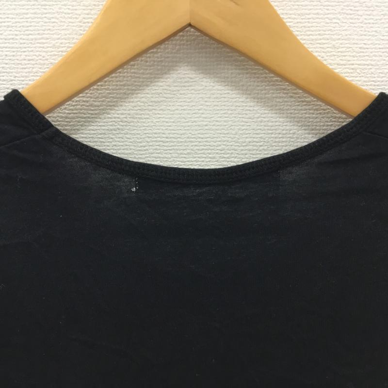 ステュディオス STUDIOUS Tシャツ 半袖 S プリント 黒 / ブラック / メンズ USED 古着 中古 10000501