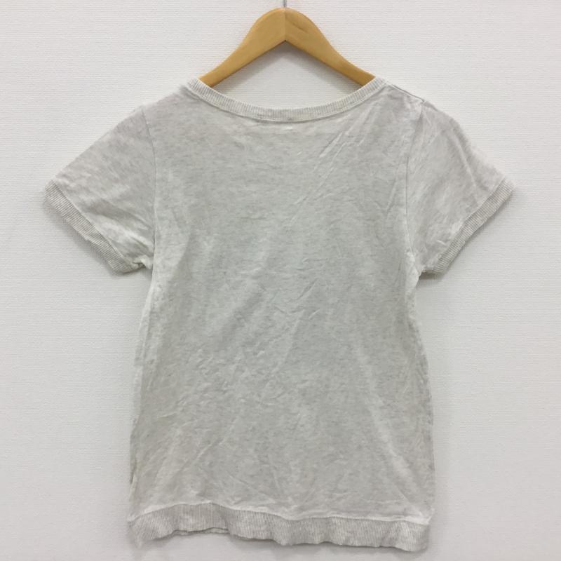 レプシィム LEPSIM Tシャツ 半袖 M プリント 灰 / グレー / レディース USED 古着 中古 10000575