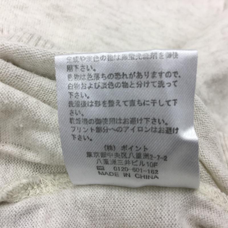 レプシィム LEPSIM Tシャツ 半袖 M プリント 灰 / グレー / レディース USED 古着 中古 10000575
