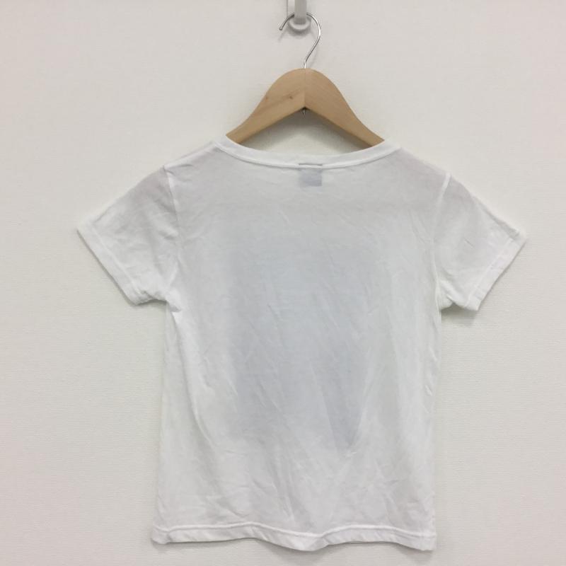 コムサウォーク COMME CA WALK Tシャツ 半袖 M ロゴ、文字 X プリント 白 / ホワイト / レディース USED 古着 中古 10000605
