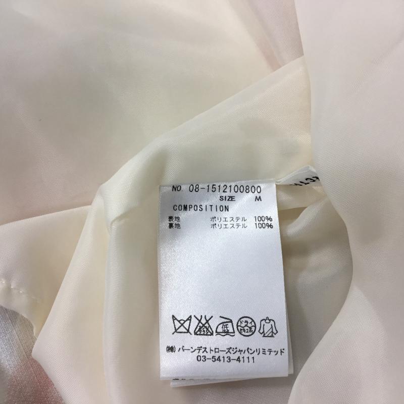ウィルセレクション WILLSELECTION スカート ひざ丈スカート M 花柄 白 / ホワイト / X 桃 / ピンク / レディース USED 古着 中古 10000616