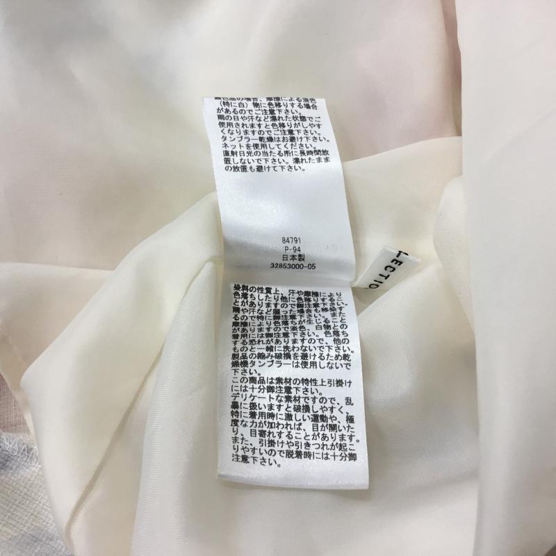 ウィルセレクション WILLSELECTION スカート ひざ丈スカート M 花柄 白 / ホワイト / X 桃 / ピンク / レディース USED 古着 中古 10000616