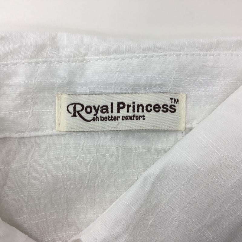 ロイヤルプリンセス Royal Princess シャツ、ブラウス 長袖 刺繍 白 / ホワイト / レディース USED 古着 中古 10000630