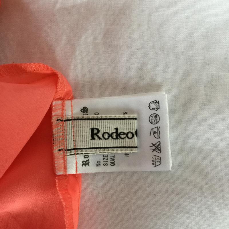 ロデオクラウンズ Rodeo Crowns タンクトップ タンクトップ FREE 無地 橙 / オレンジ / レディース USED 古着 中古 10000708