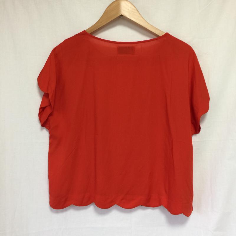 ルルオンザブリッジ LULU ON THE BRIDGE カットソー 半袖 FREE 無地 橙 / オレンジ / レディース USED 古着 中古 10000711