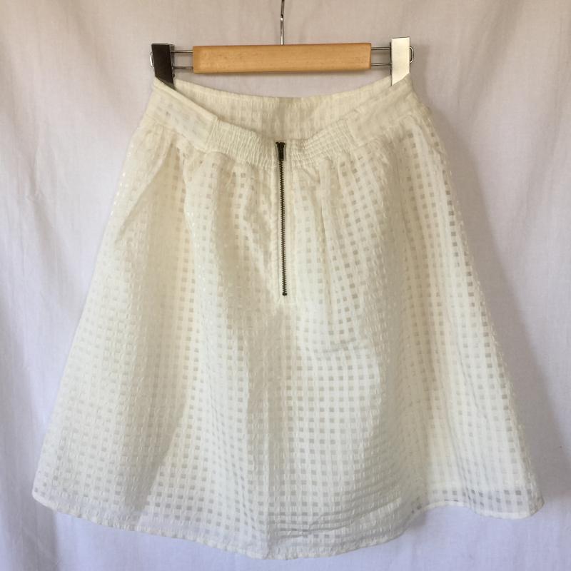 アーバンリサーチ URBAN RESEARCH スカート ひざ丈スカート 0 白 / ホワイト / レディース USED 古着 中古 10000713