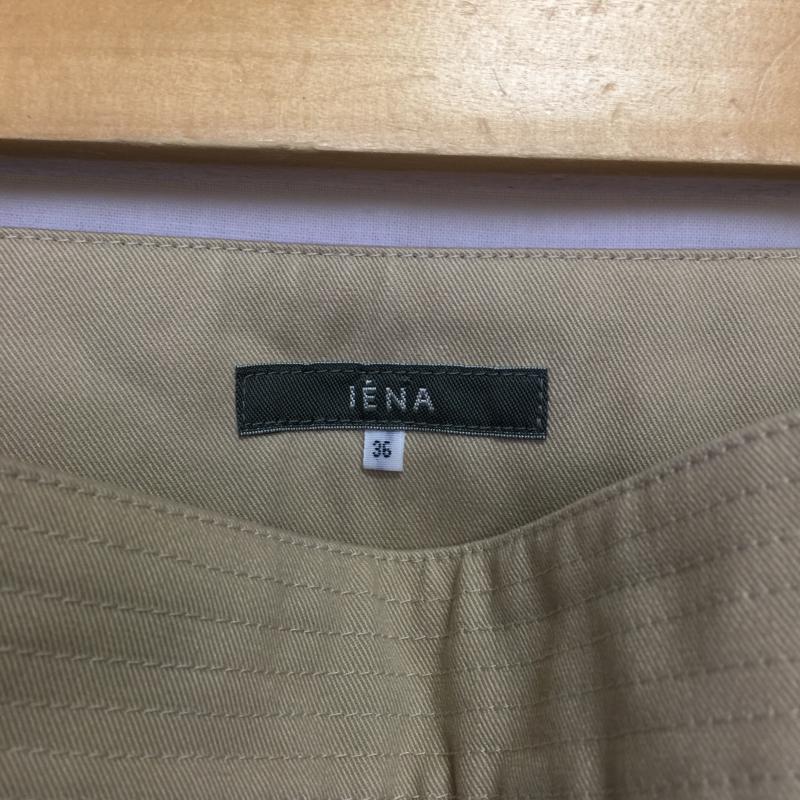 イエナ IENA スカート ひざ丈スカート 36 無地 ベージュ / ベージュ / レディース USED 古着 中古 10000715