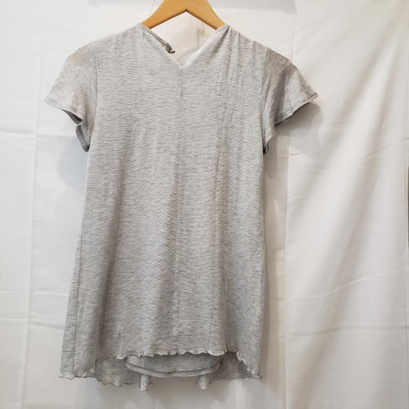 アイシービー ICB カットソー 半袖 S 無地 灰 / グレー / レディース USED 古着 中古 10000740
