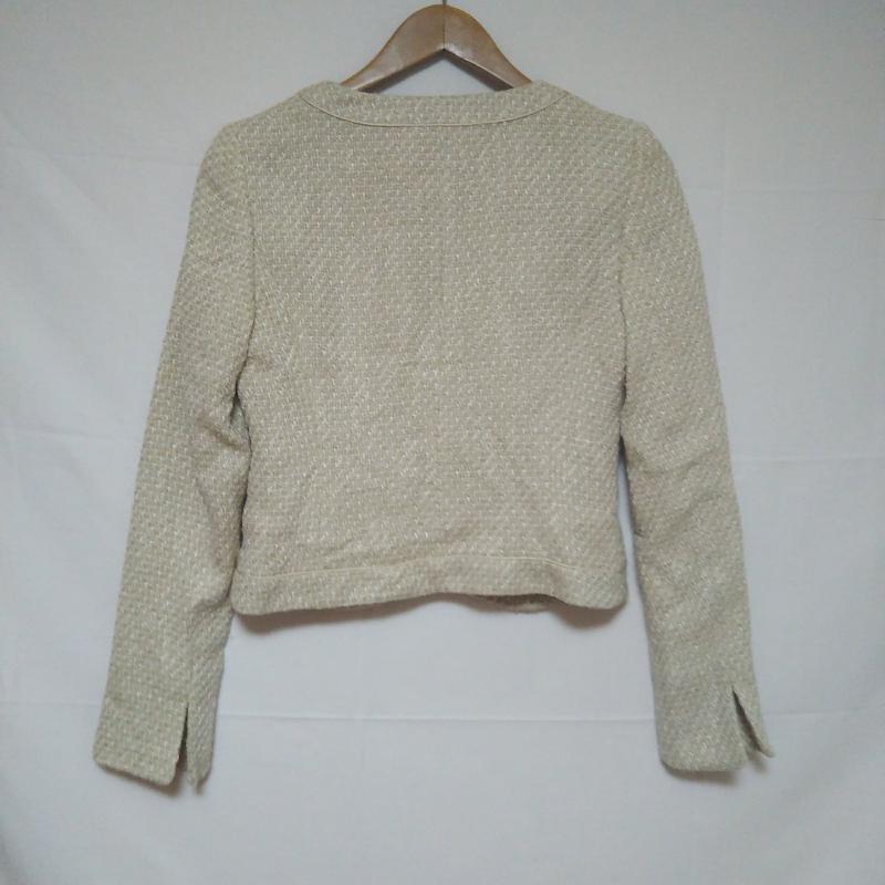マノーク MANOUQUA ジャケット、上着 ジャケット、ブレザー 36 白 / ホワイト / レディース USED 古着 中古 10000898