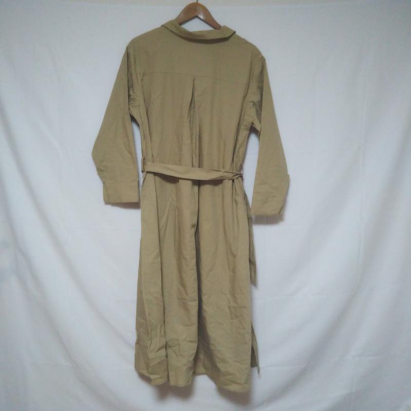 ショコラ フィネ ローブ chocol raffine robe ワンピース ひざ丈スカート FREE 無地 ベージュ / ベージュ / レディース USED 古着 中古 10000920